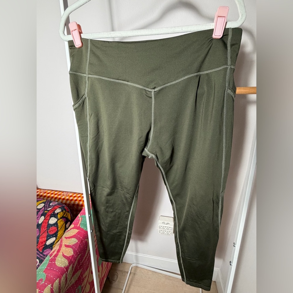Baleaf Olive Green Women's Leggings